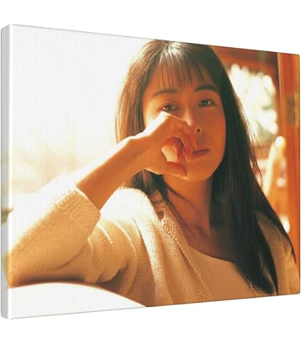 Amazon.co.jp: ロックバンド女性歌手ZARD坂井泉水アート写真ポスター
